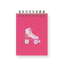  Roller Skate Mini Jotter Notebook in Hibiscus