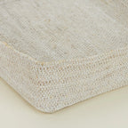 essential woven letter tray in white
