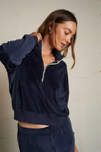 kiva velour sweatshirt