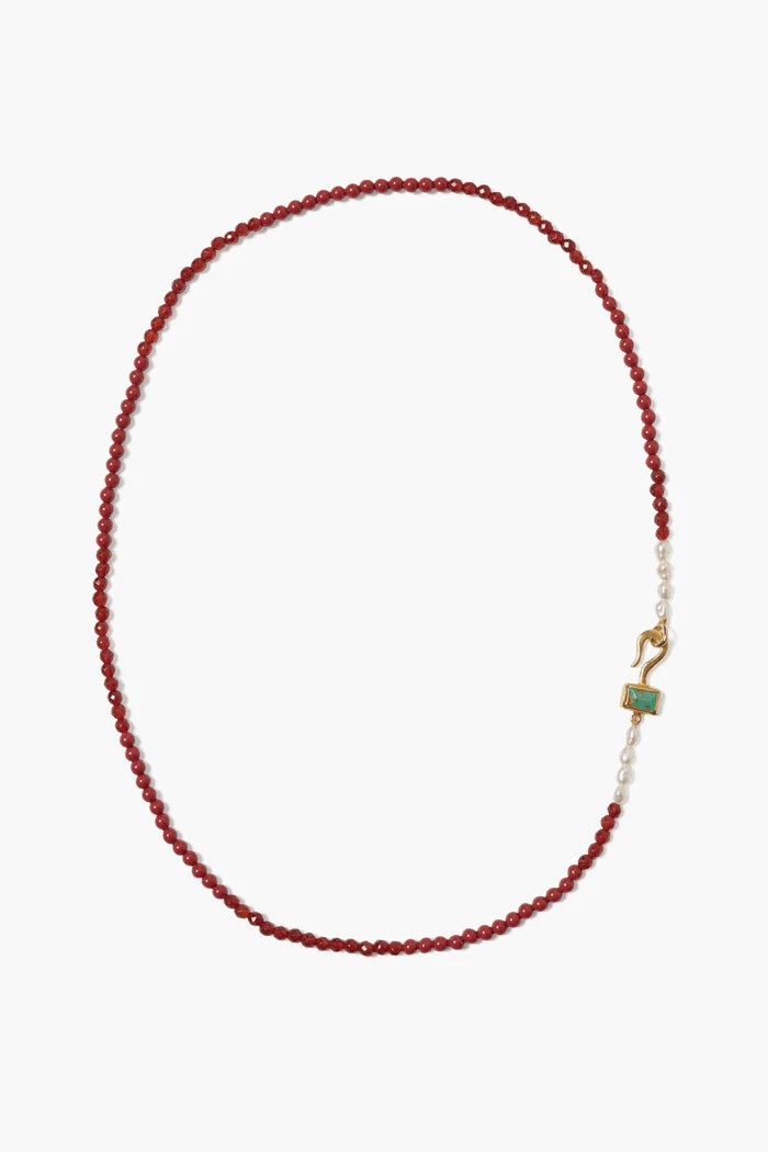 santos necklace in carelian mix