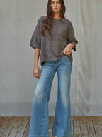 knit s/l sweater