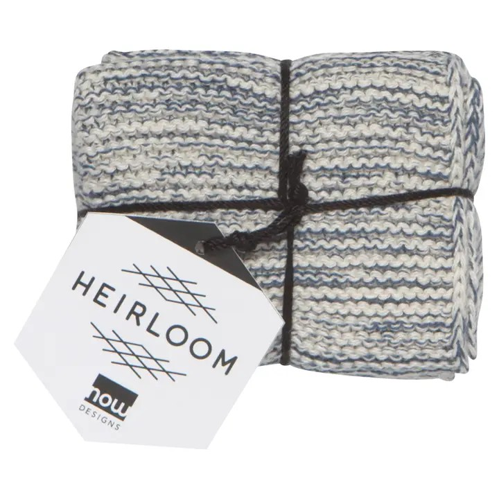 knit dishcloths set of 2