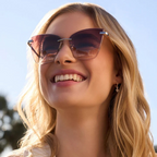 becky v in gold + brown gradient