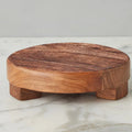 round wooden board