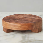 round wooden board