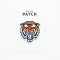 bengal tiger embroidered iron on patch