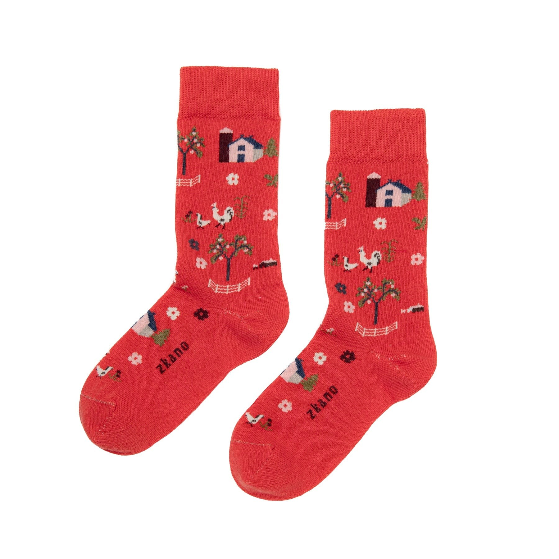 organic cotton crew socks - women's