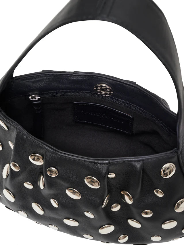 charm bag in black