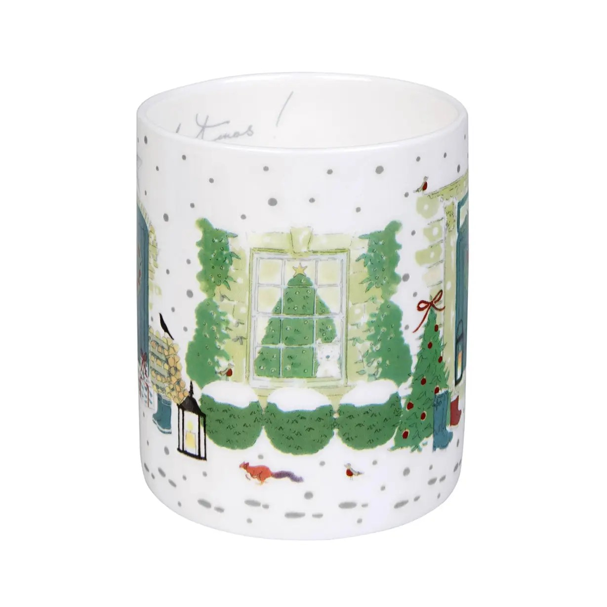 holly + berry home for christmas mug