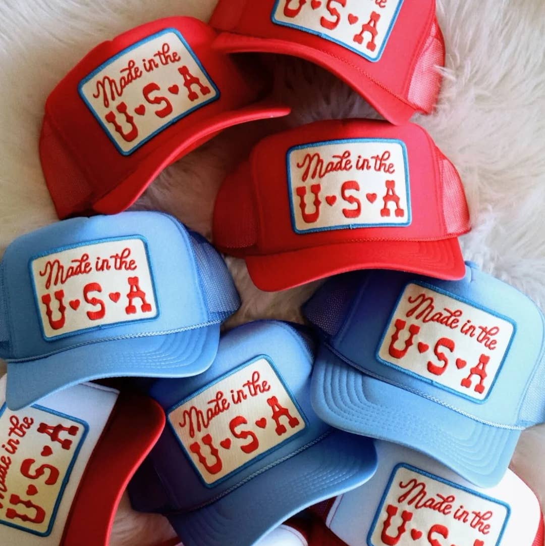 made in the USA trucker