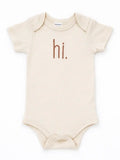 hi. embroidered onsie