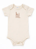 hi. embroidered onsie