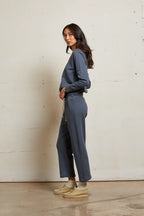 jamaica beach fleece pants in night