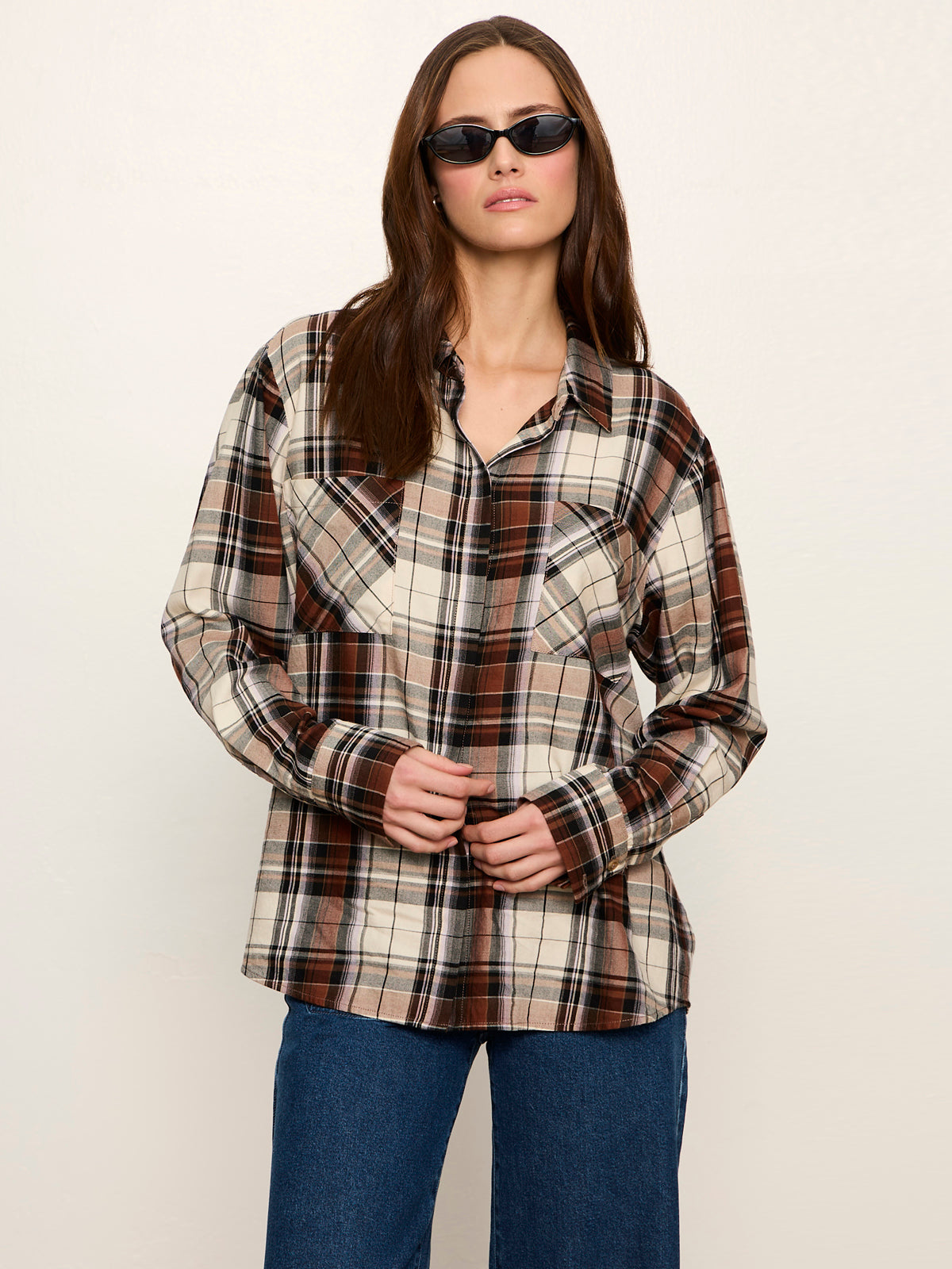 the city plaid shirt