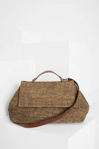 lahady handbag in dark tea