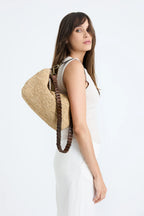 mihaja braided handle in dark tea