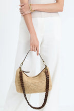 mihaja braided handle in dark tea