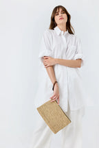 ampy clutch in tea