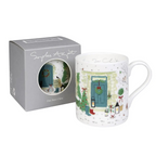 holly + berry home for christmas mug