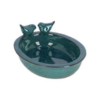 oval bird bath