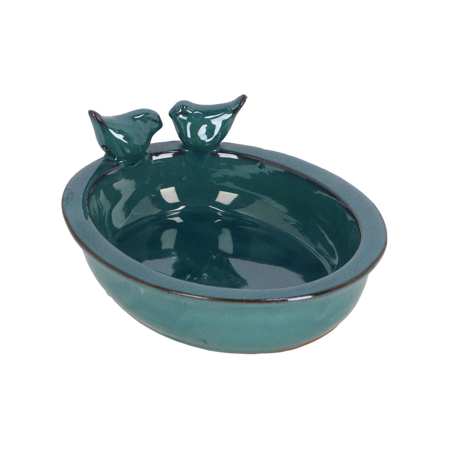 oval bird bath