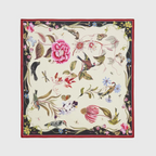 wonderland scene square scarf