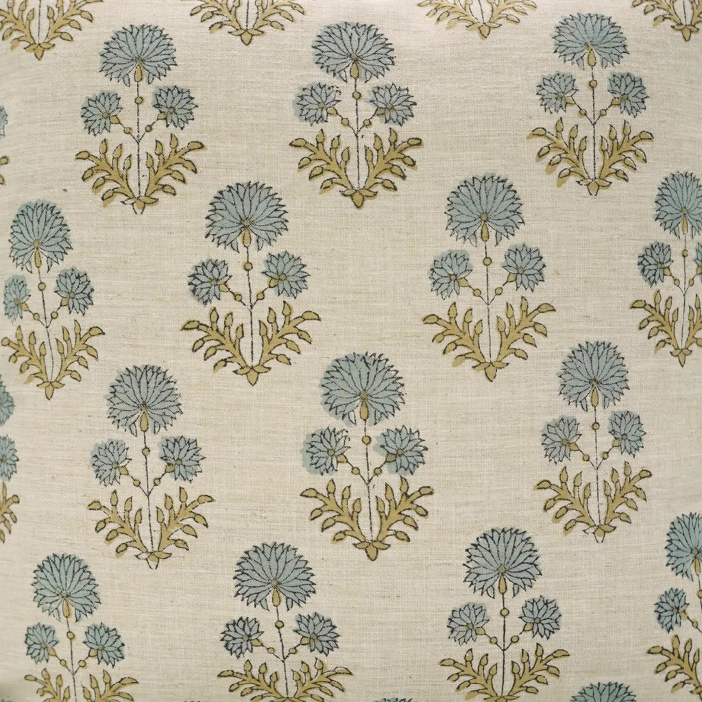 bohemian block print 14 x 20 pillow - zinnia