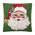 red hat santa hook pillow