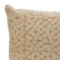vrishti block print duck canvas pillow 14 x 20