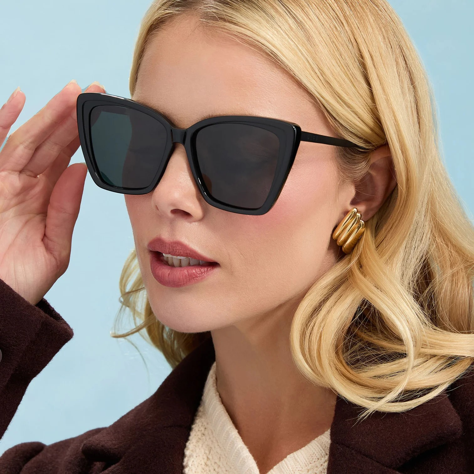 becky II black + dark smoke polarized