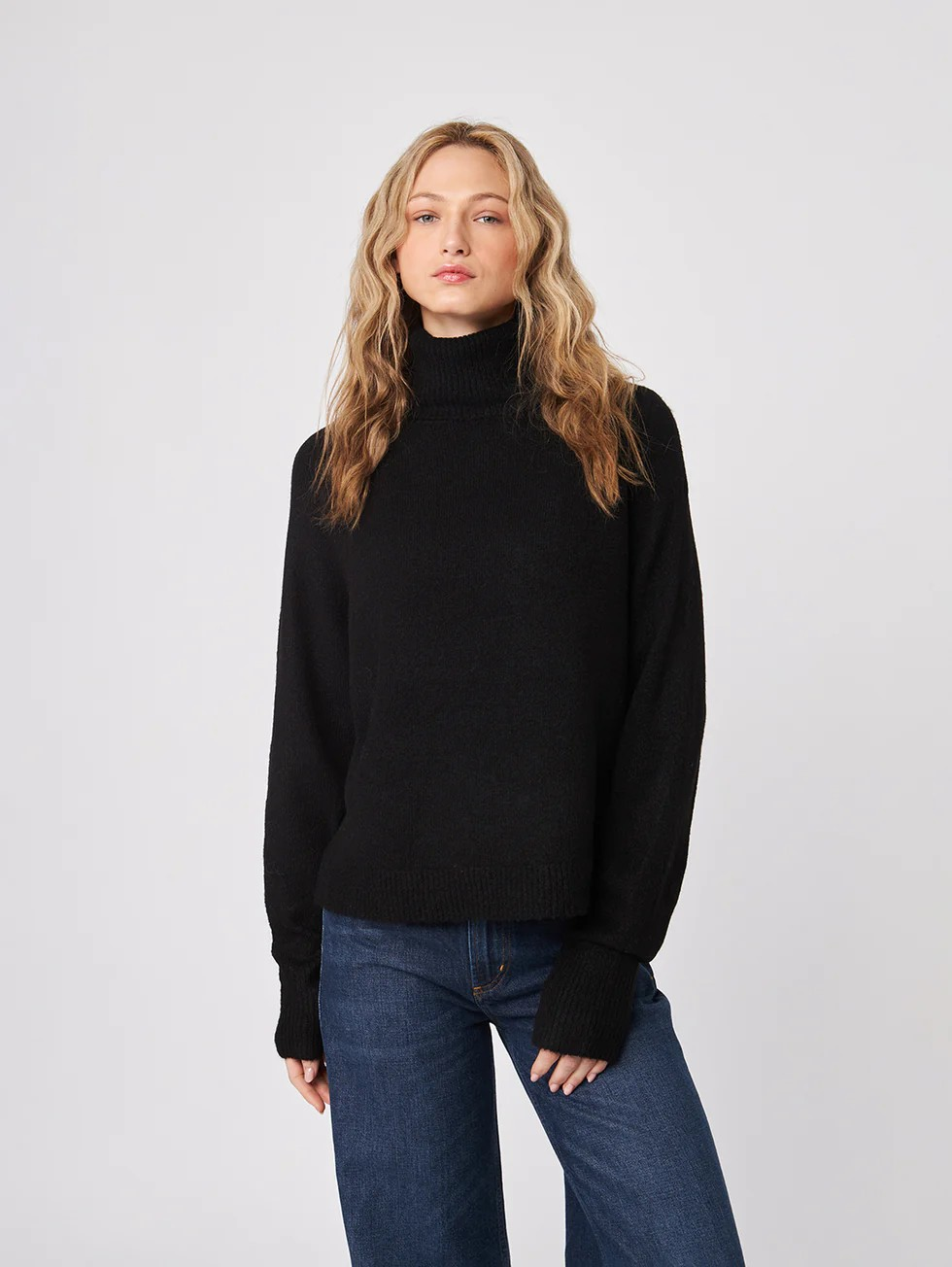 emmett sweater in caviar