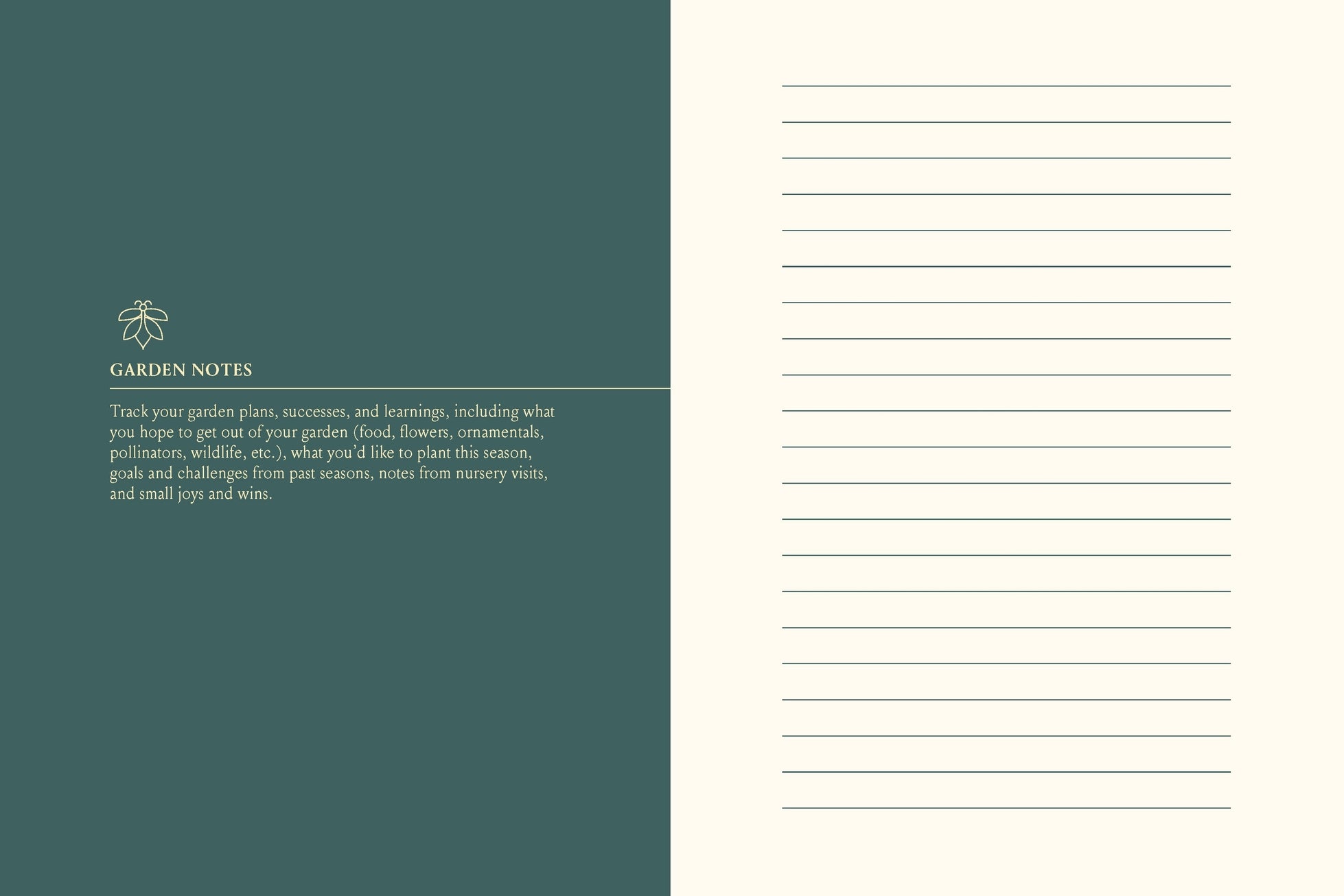 joyful gardener's journal
