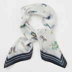 twelve days of christmas square scarf