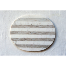  stripe inlay marble cutting board