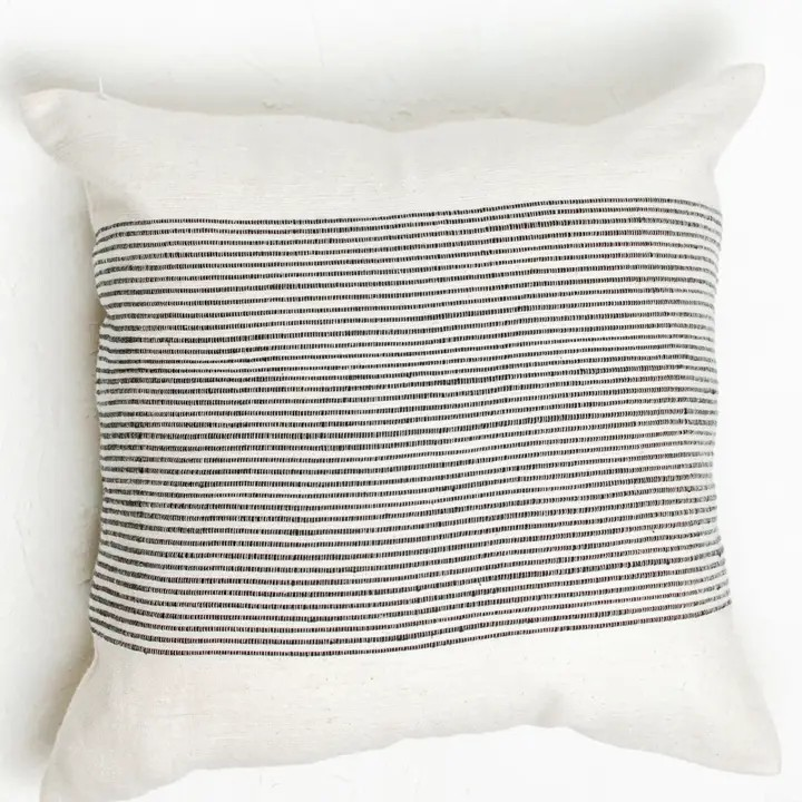 20" riviera cotton throw pillow