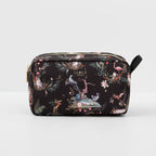 wonderland black travel pouch