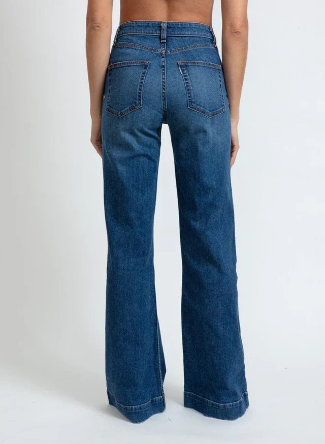 juniper wide leg in auburn