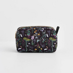 wilderness black cosmetic pouch