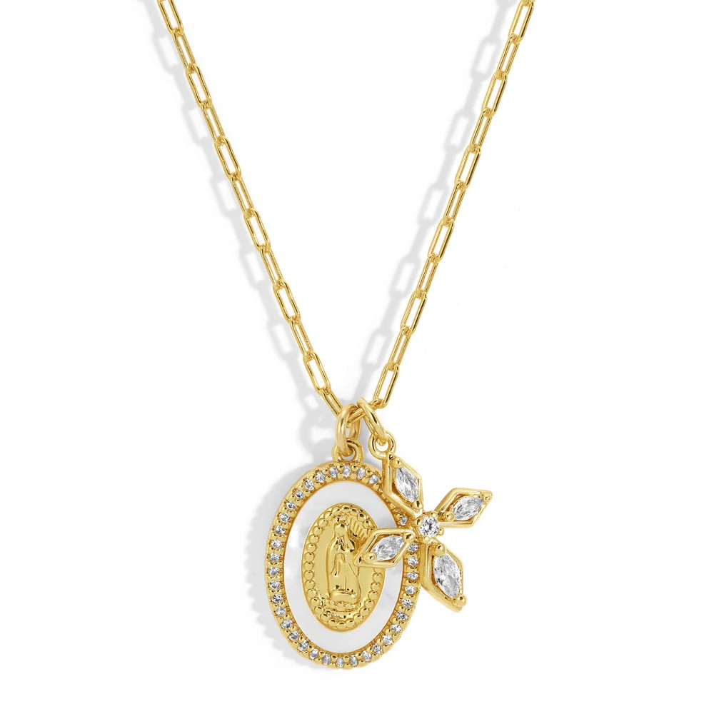 rezar charm necklace