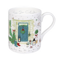 holly + berry home for christmas mug