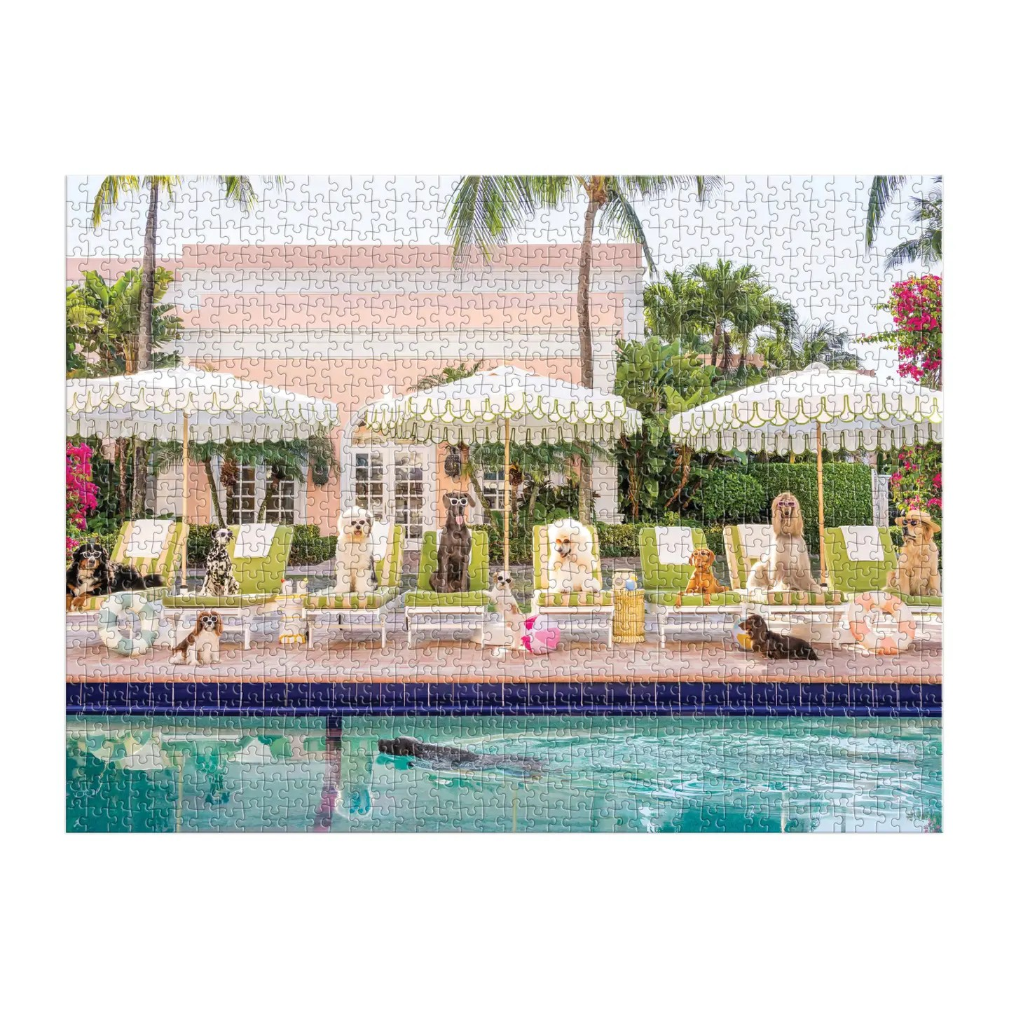palm beach poolside 1000 piece puzzle
