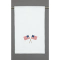 american flag embroidered kitchen towel