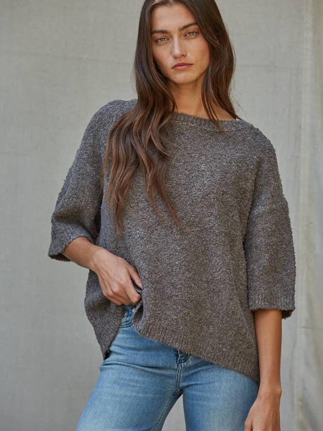 knit s/l sweater