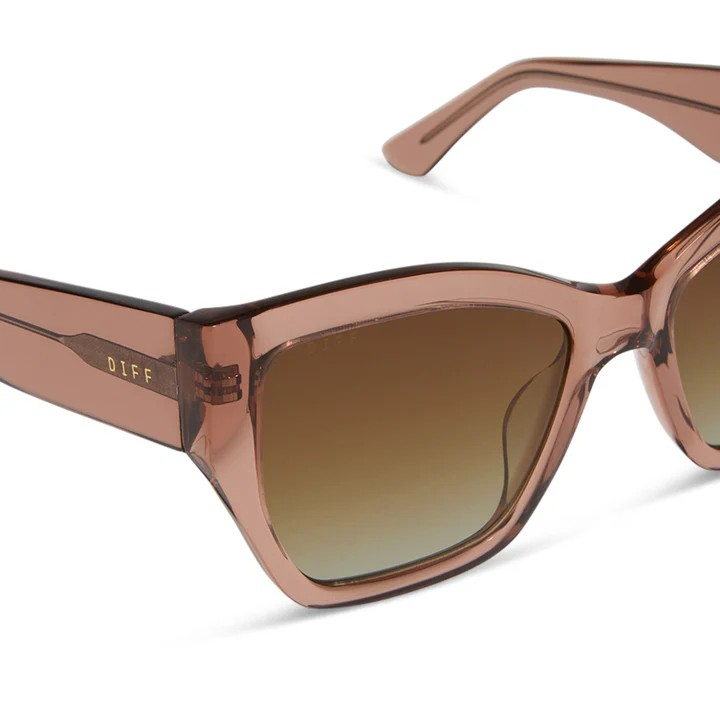 vivienne in cafe ole + brown gradient polarized