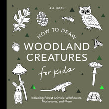  how to draw for kids - woodland creatures