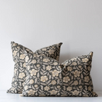 greta lumbar pillow + down insert