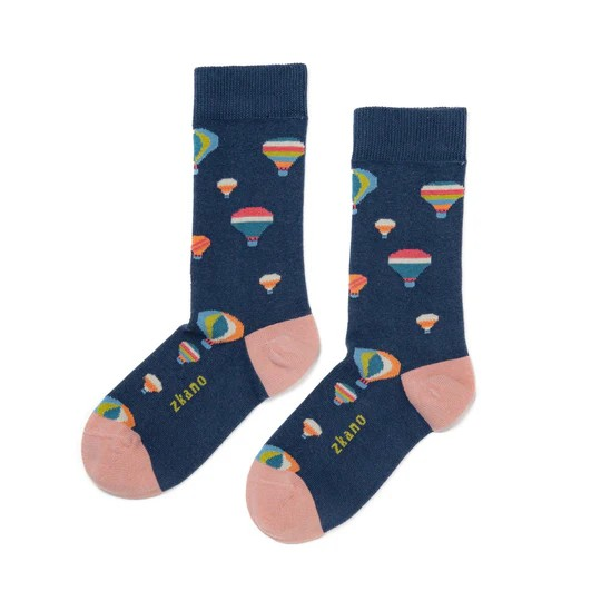 organic cotton crew socks - women's