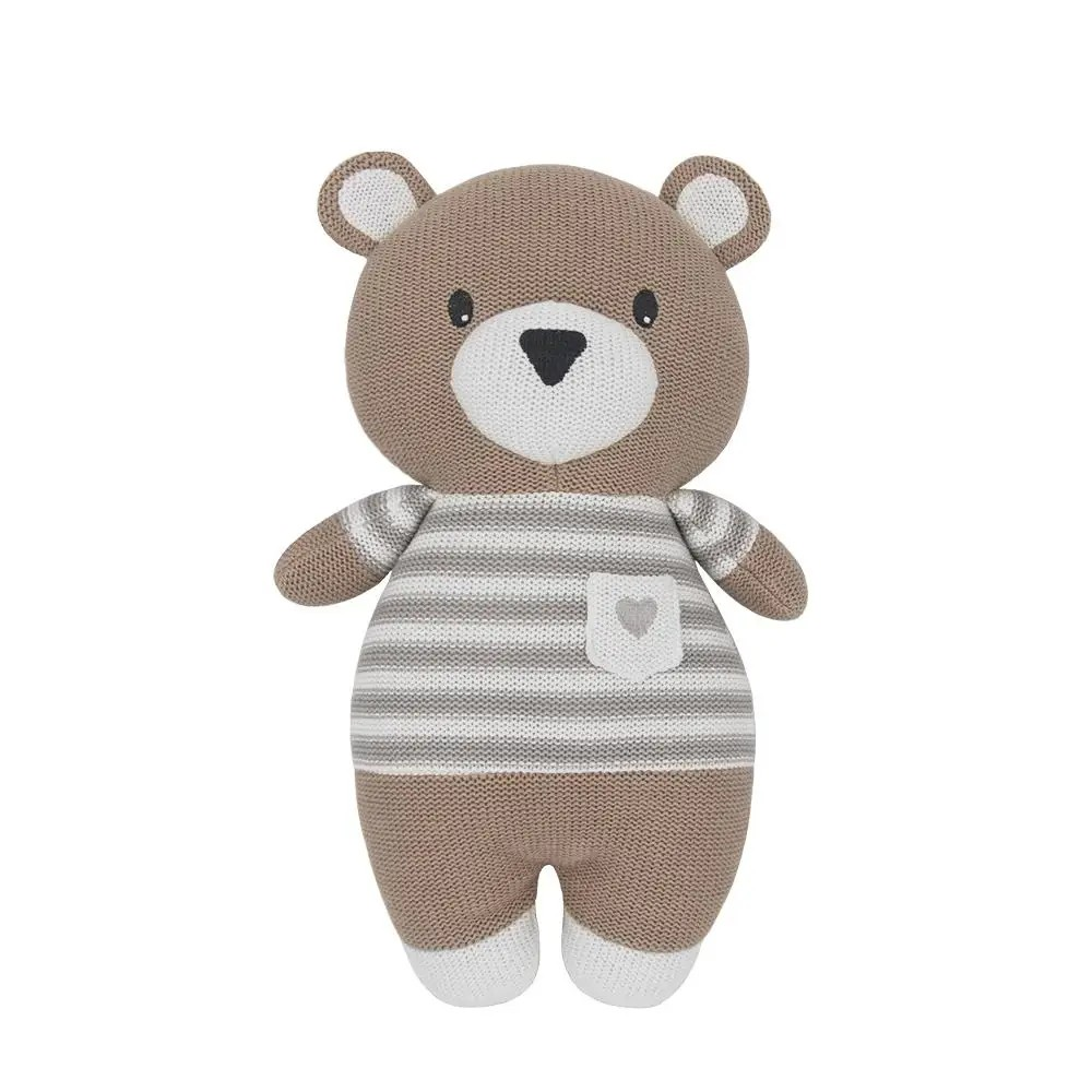 huggable knit toy - brody bear