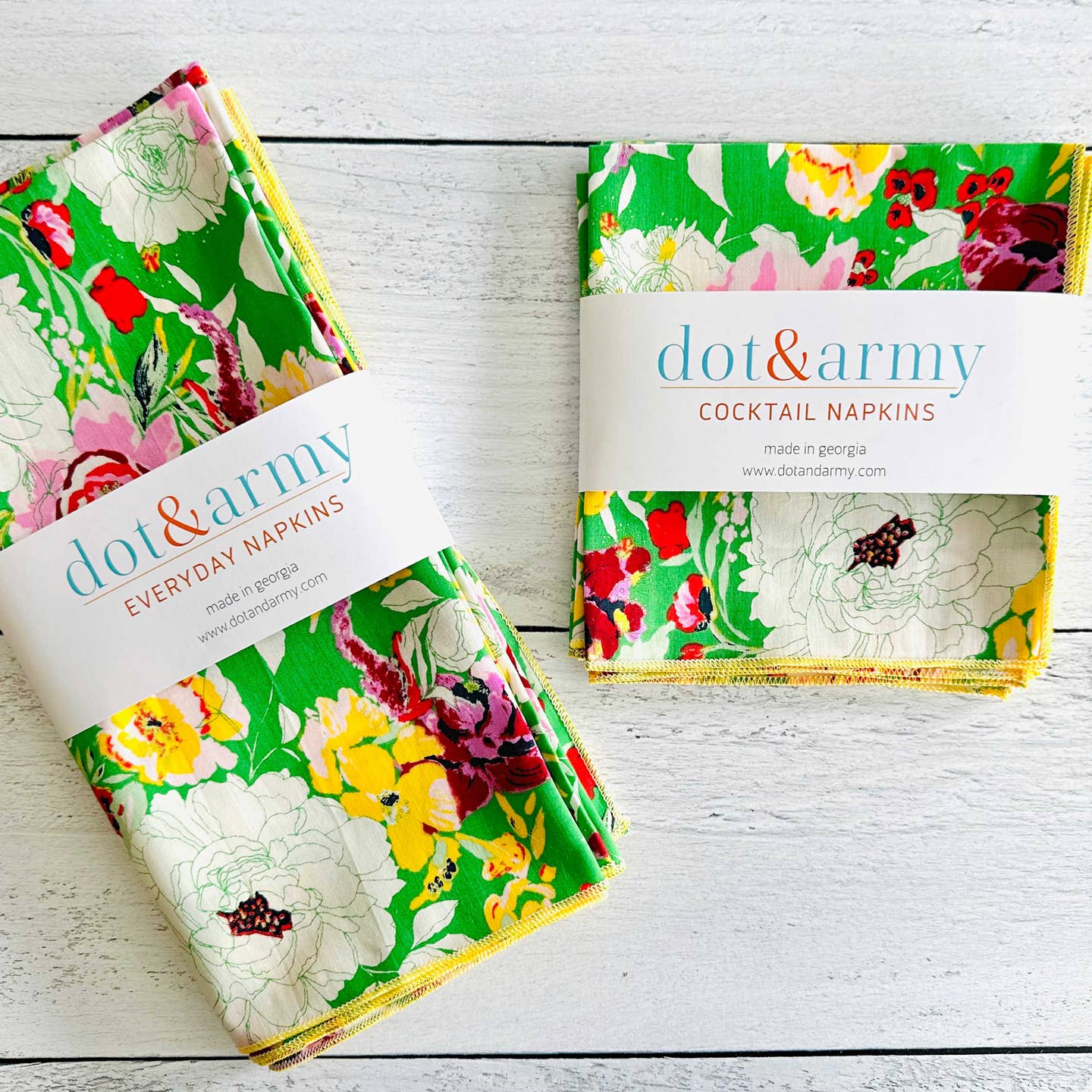terrace garden cloth napkin set