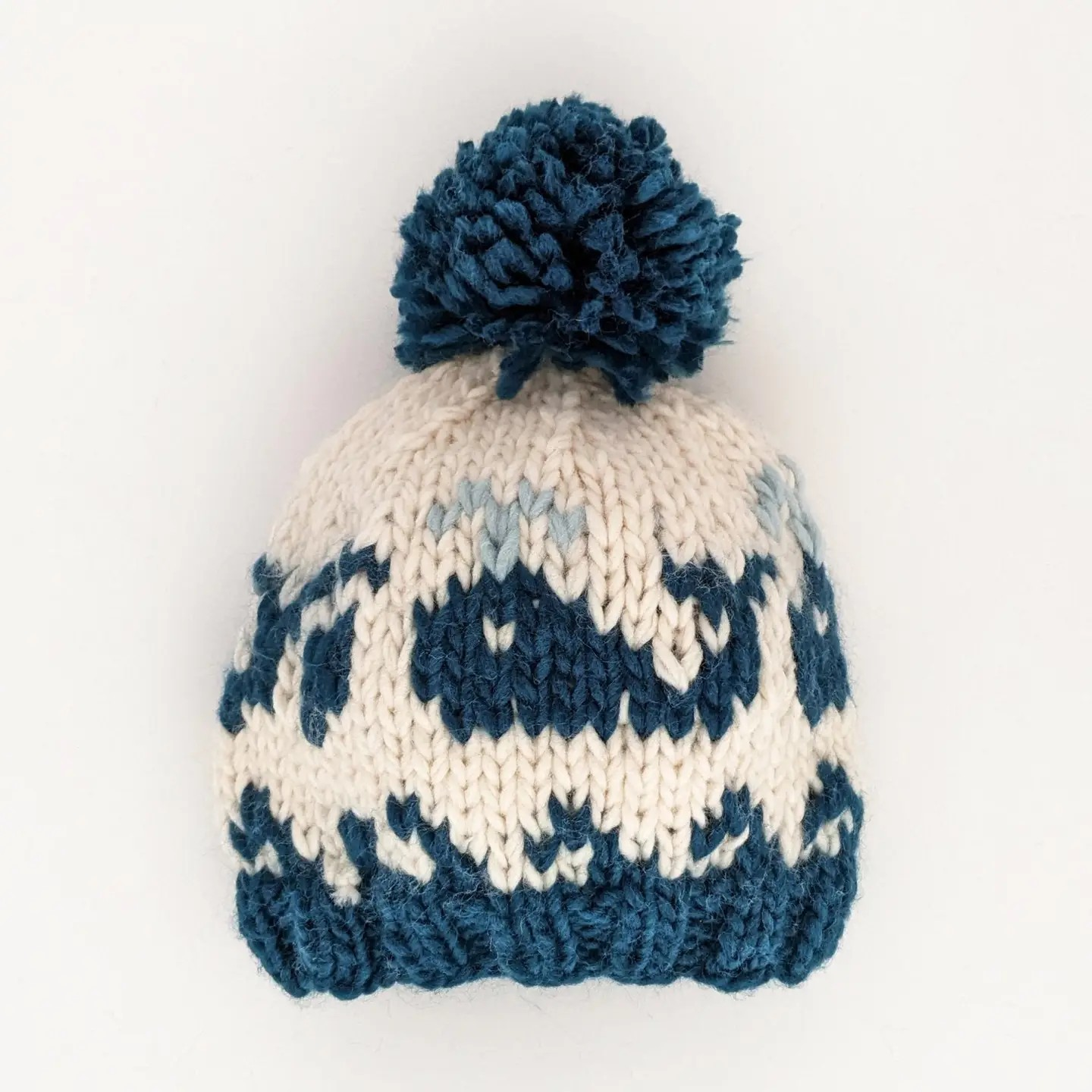 whale baby beanie knit hat